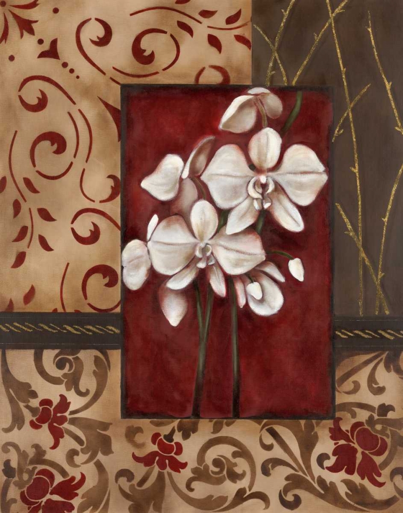 Wall Art Painting id:10006, Name: Stylized Orchid II, Artist: Robinson, Carol