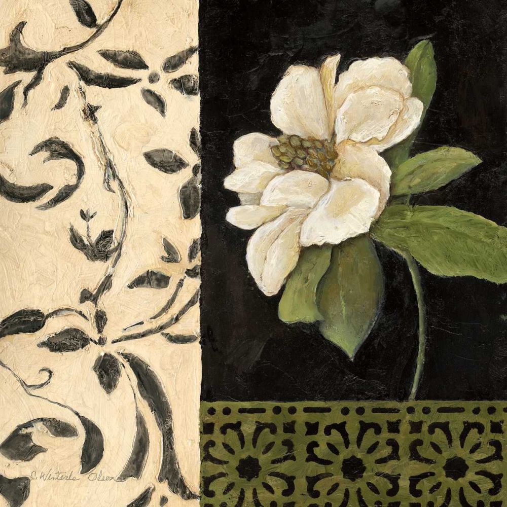 Art Print: Negro y Blanco Simplicidad I