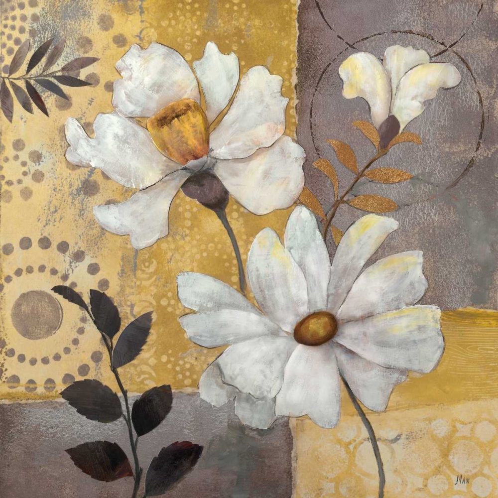 Wall Art Painting id:21491, Name: Junes Blooms II, Artist: Nan