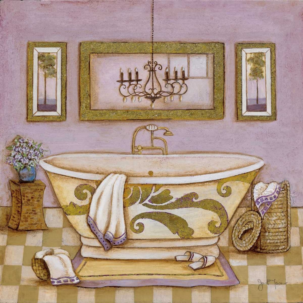 Wall Art Painting id:21527, Name: Lavender Bath I, Artist: Tava Studios