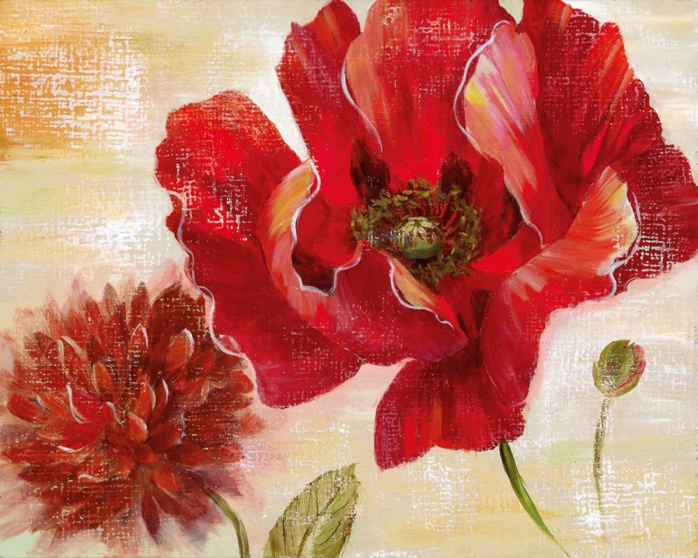 Wall Art Painting id:21643, Name: Passion For Poppies II, Artist: Nan