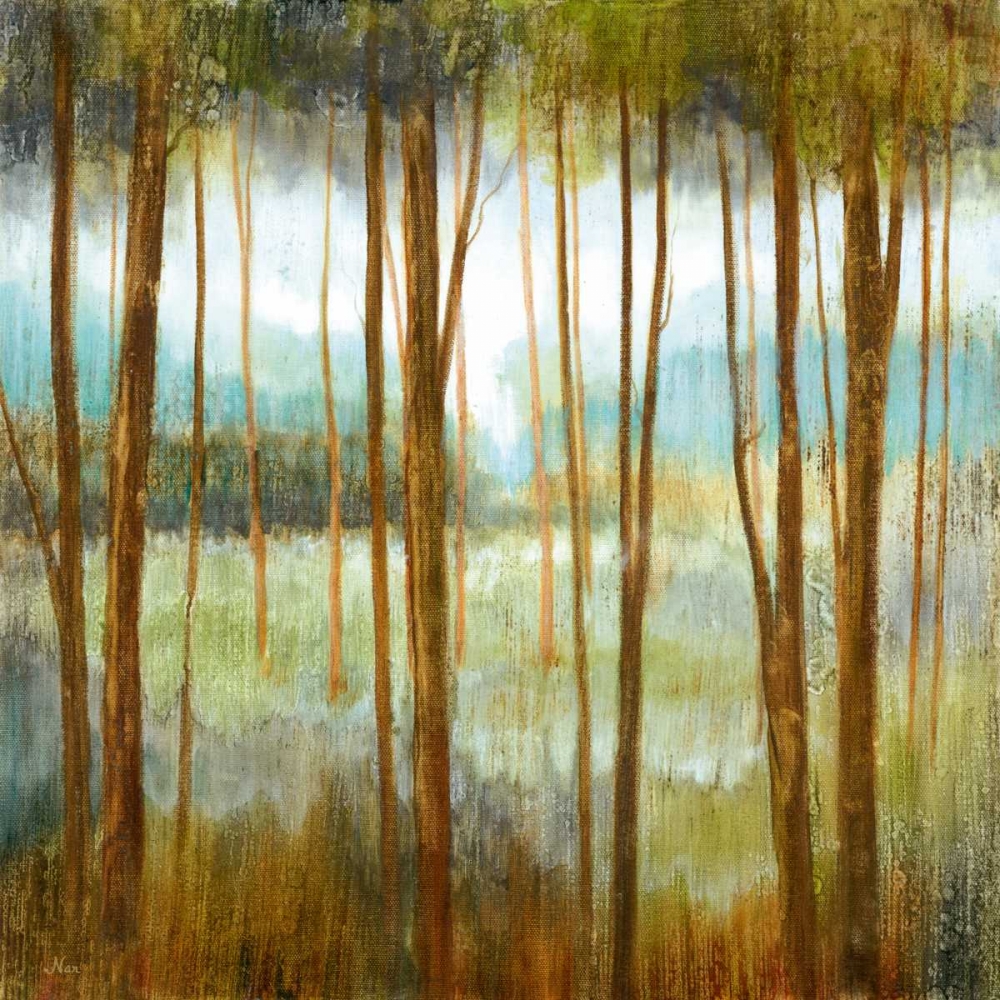 Wall Art Painting id:34272, Name: Soft Forest I, Artist: Nan