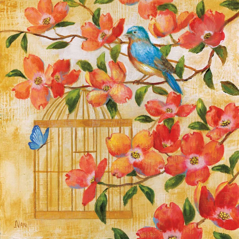 Wall Art Painting id:35993, Name: Spring Fling II, Artist: Nan