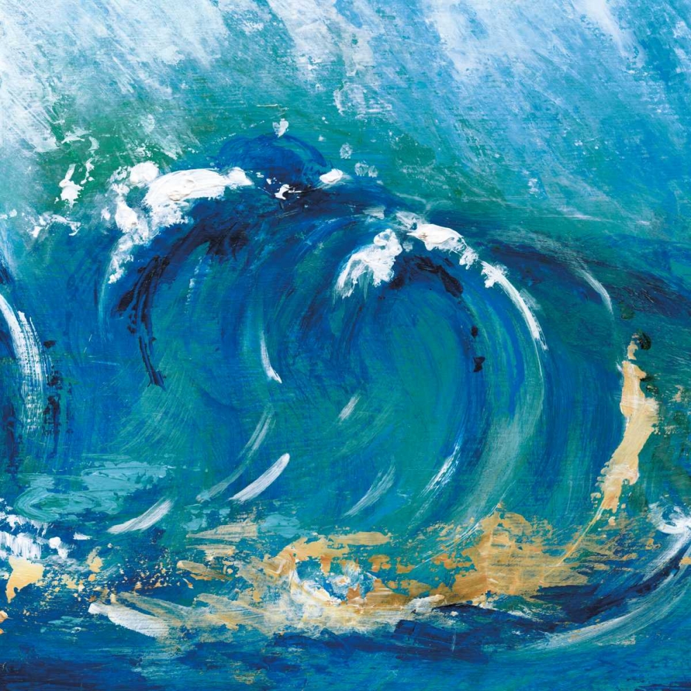 Wall Art Painting id:55463, Name: Big Surf I, Artist: Tava Studios