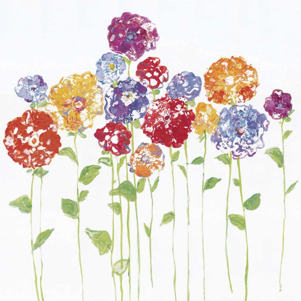 Wall Art Painting id:95650, Name: Pretty Posies II, Artist: Swatland, Sally