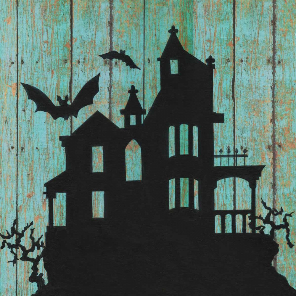 Wall Art Painting id:101970, Name: Haunted House, Artist: Tava, Janet