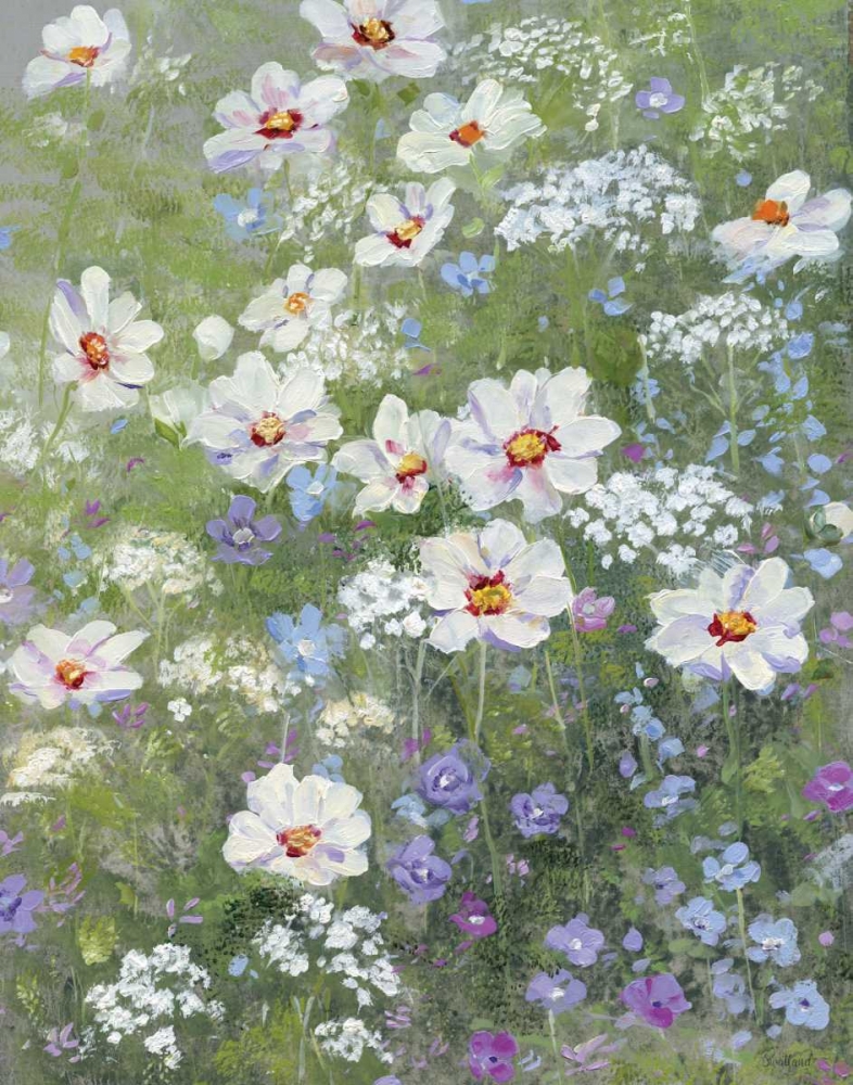 Wall Art Painting id:124473, Name: Springtime Flower, Artist: Swatland, Sally