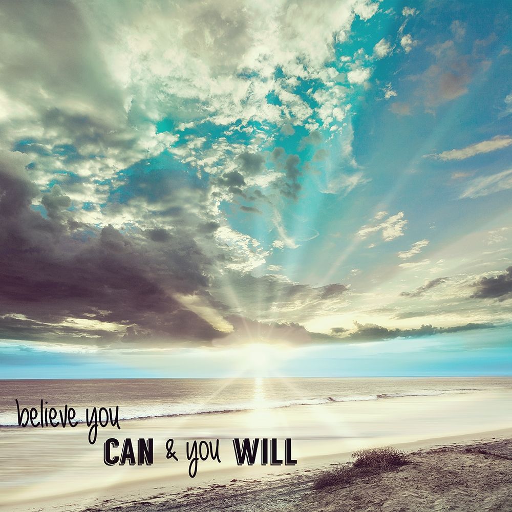 Wall Art Painting id:232133, Name: Believe You Can, Artist: Shoemaker, Andrew