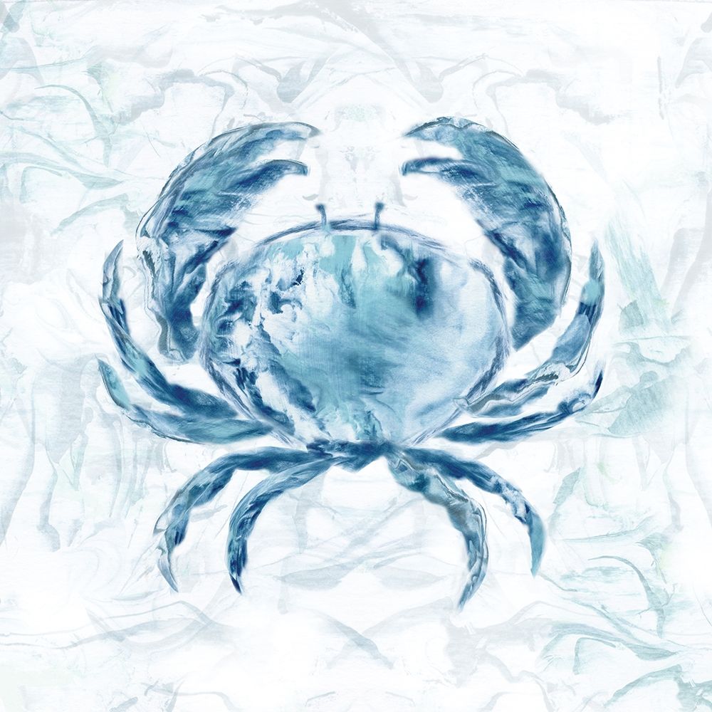Wall Art Painting id:190088, Name: Blue Marble Coast Crab, Artist: Nan