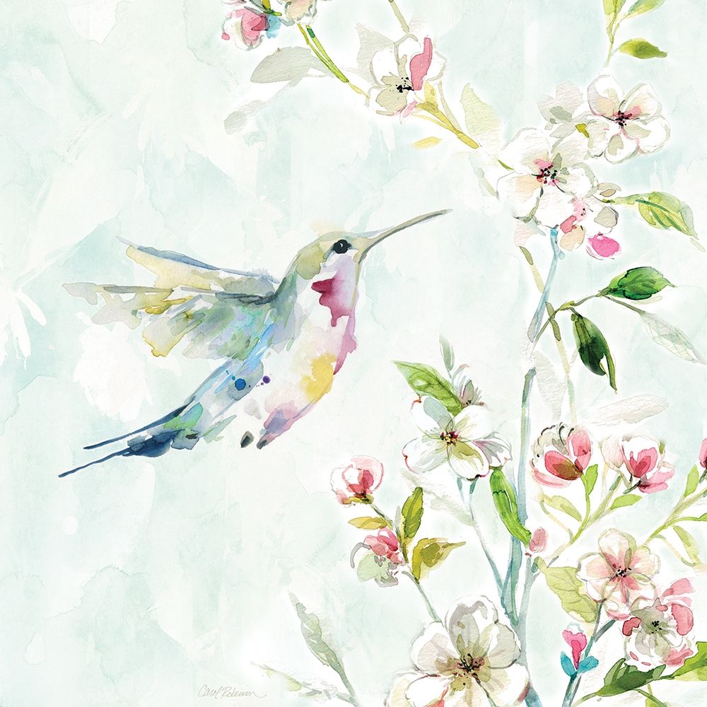 Wall Art Painting id:208365, Name: Hummingbird III, Artist: Robinson, Carol