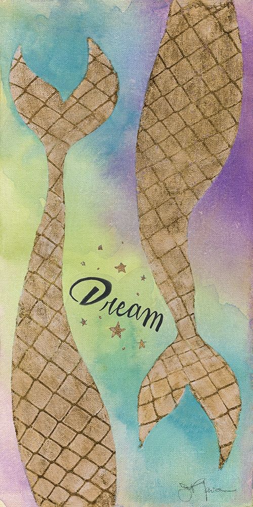 Wall Art Painting id:217454, Name: Mermaid Dream, Artist: Tava Studios