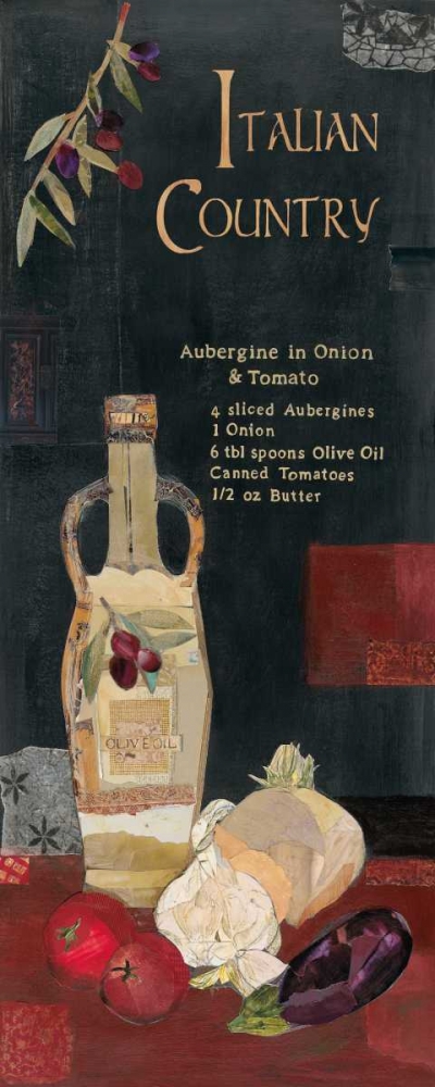 Wall Art Painting id:56182, Name: Aubergine in Onion and Tomato, Artist: Pope, Kate and Elizabeth