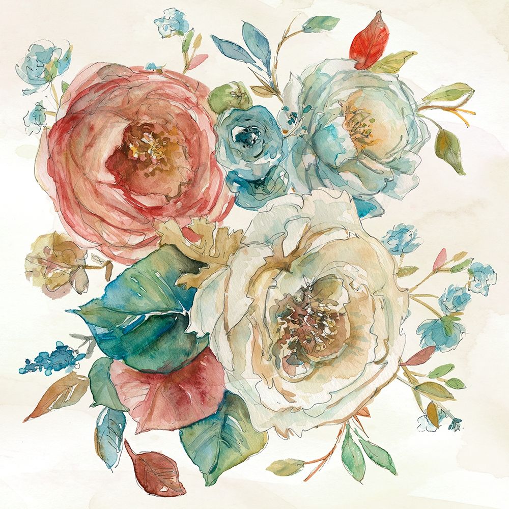 Wall Art Painting id:264099, Name: Rose Garden I, Artist: Robinson, Carol