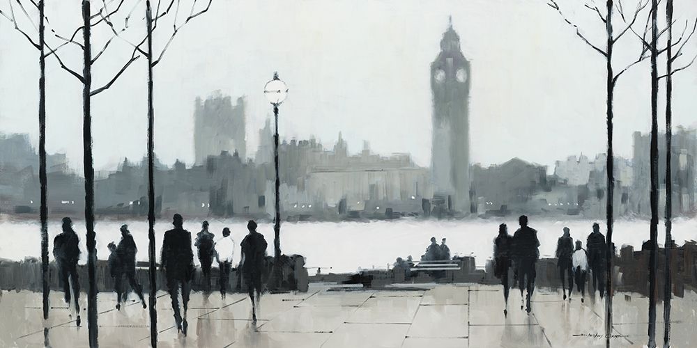 Wall Art Painting id:283027, Name: Morning London, Artist: Orme, E. Anthony