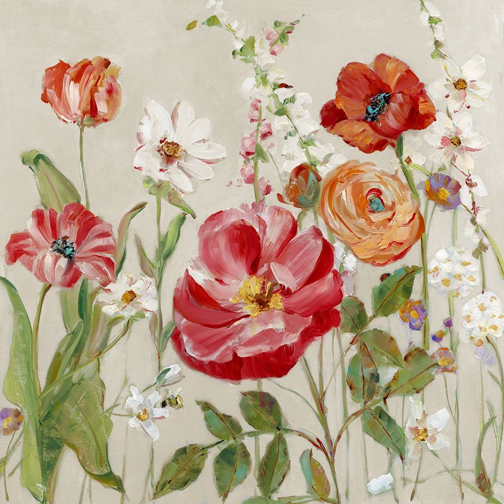 Wall Art Painting id:298677, Name: Garden Menagerie II, Artist: Swatland, Sally