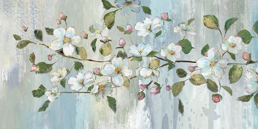 Art Print: Painterly Blossoms