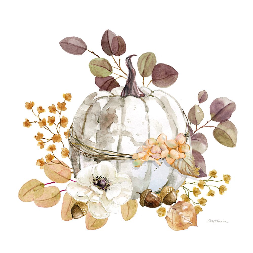 Wall Art Painting id:603292, Name: Autumn Beginnings Pumpkin I, Artist: Robinson, Carol