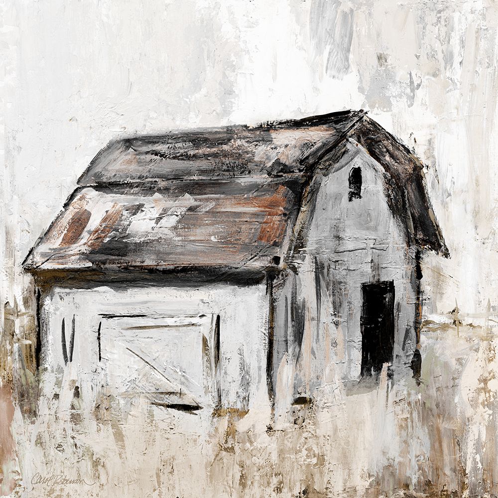 Wall Art Painting id:625969, Name: Neutral Barn II, Artist: Robinson, Carol