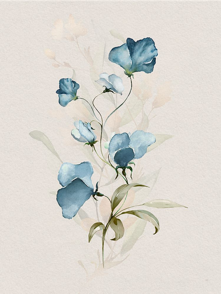 Wall Art Painting id:731435, Name: Sweet Pea I, Artist: Jill, Susan