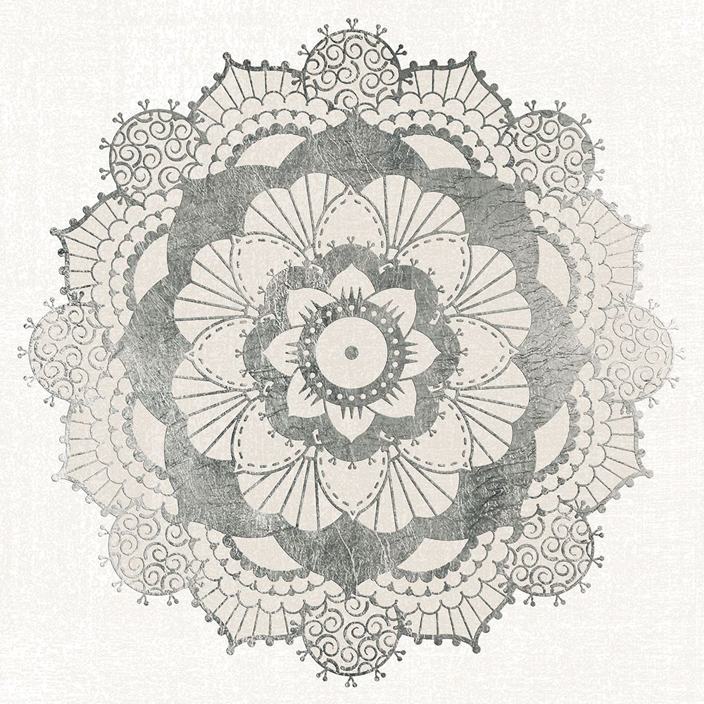 Wall Art Painting id:731466, Name: Silver Medallion, Artist: Jill, Susan