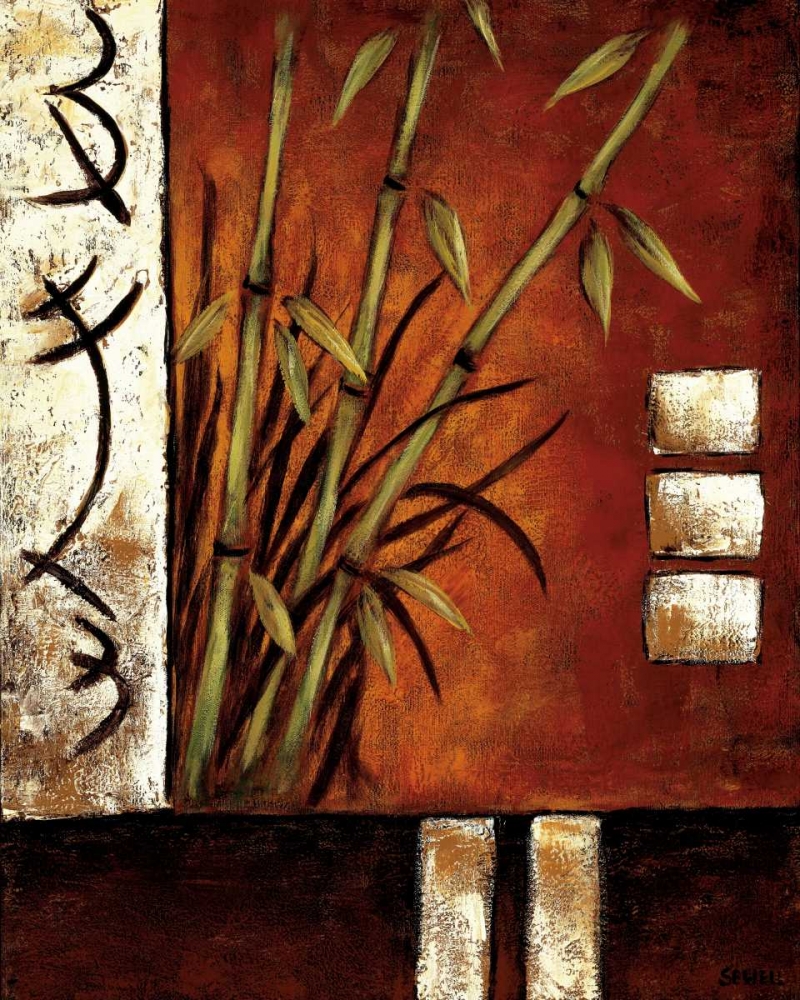 Wall Art Painting id:11143, Name: Russet Silhouette II, Artist: Sewell, Krista
