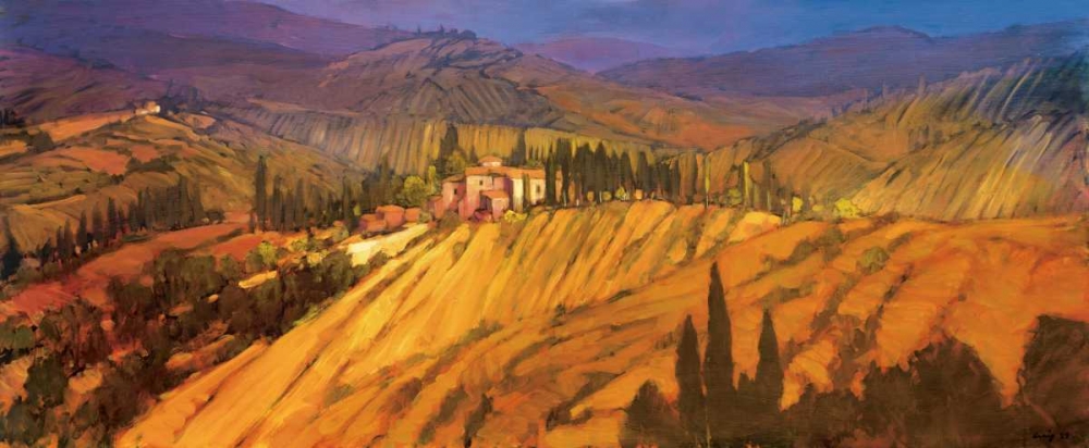 Wall Art Painting id:11963, Name: Last View of Tuscany, Artist: Craig, Philip