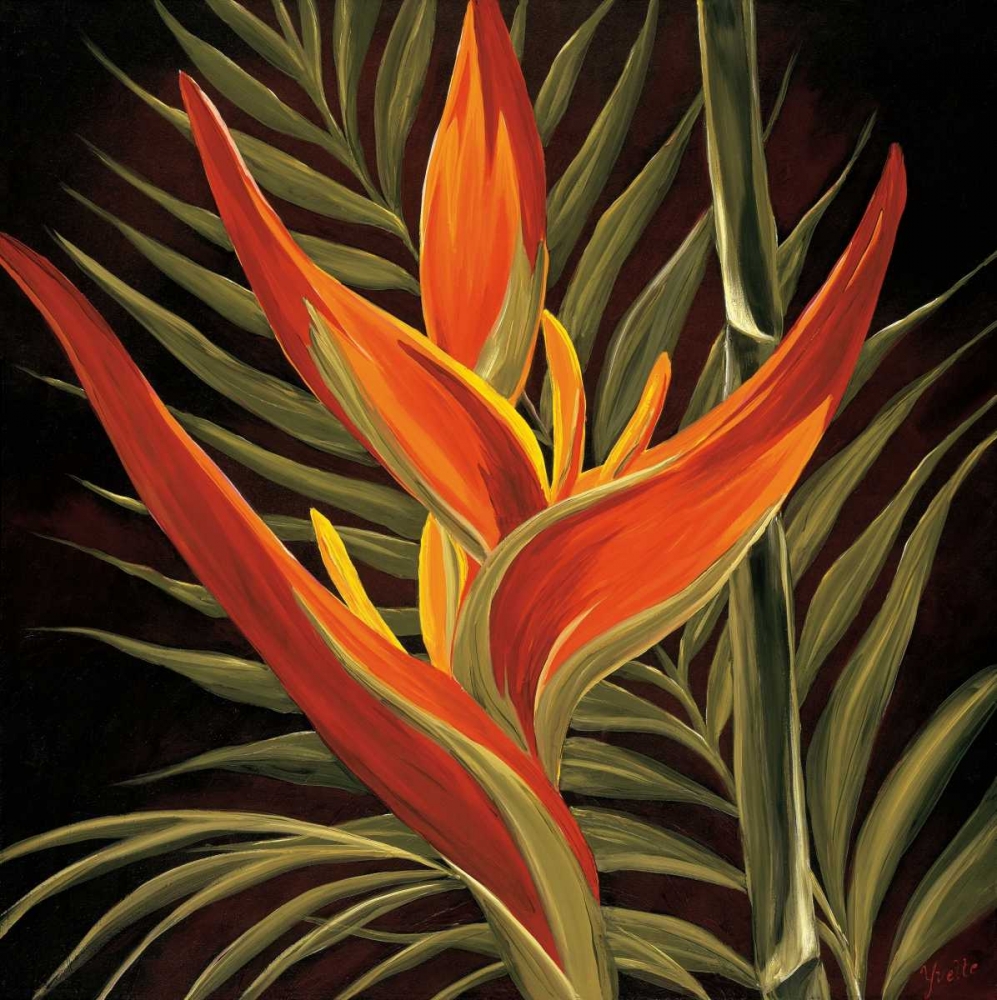 Wall Art Painting id:12980, Name: Birds of Paradise I, Artist: St. Amant, Yvette