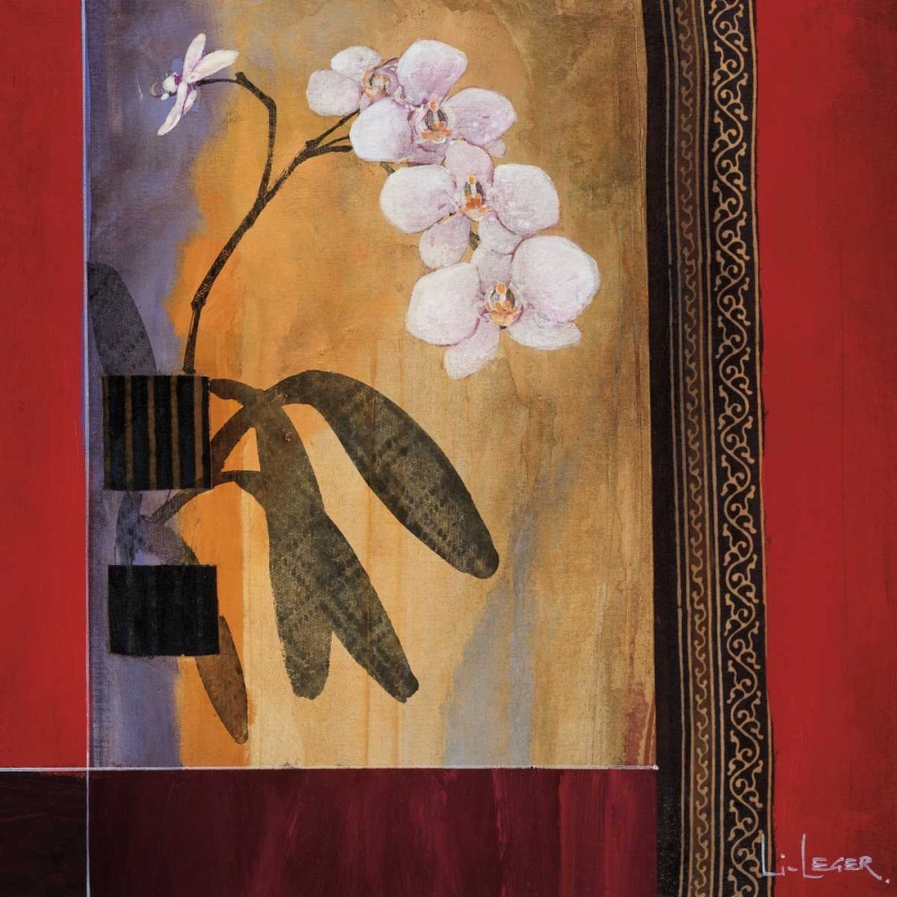 Wall Art Painting id:12900, Name: Orchid Lines I, Artist: Li-Leger, Don