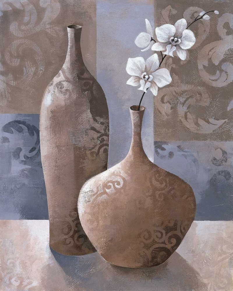 Wall Art Painting id:11695, Name: Silver Orchids I, Artist: Mallett, Keith