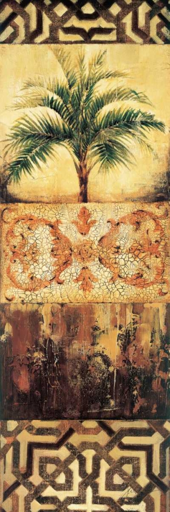Wall Art Painting id:11867, Name: Palm Manuscripts I, Artist: Jardine, Liz
