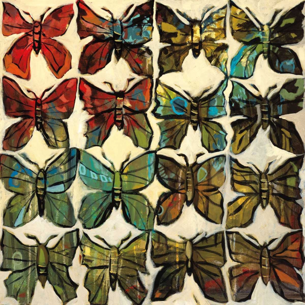 Wall Art Painting id:171261, Name: Butterflies, Artist: Harwood, Jennifer