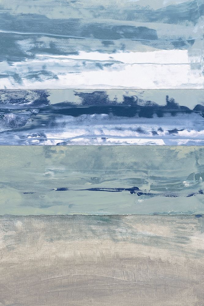 Wall Art Painting id:197627, Name: Coastal Hues I, Artist: Fields, Laurie