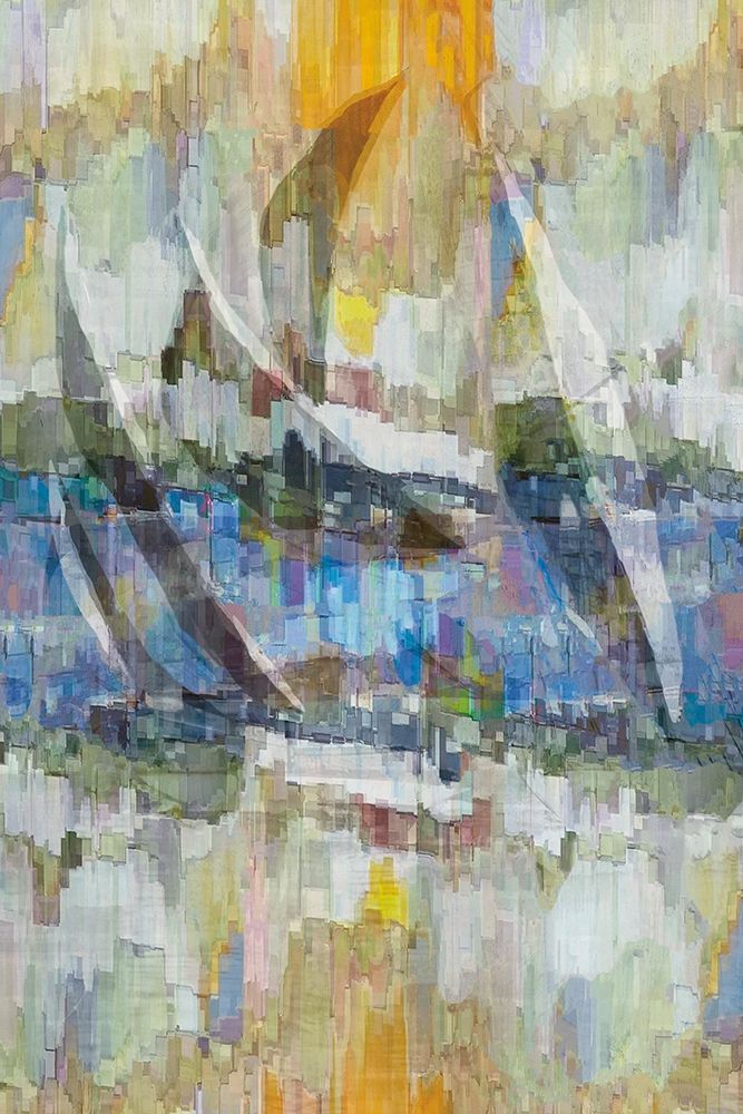 Wall Art Painting id:286279, Name: Abstract Sails, Artist: Wiley, Marta G.