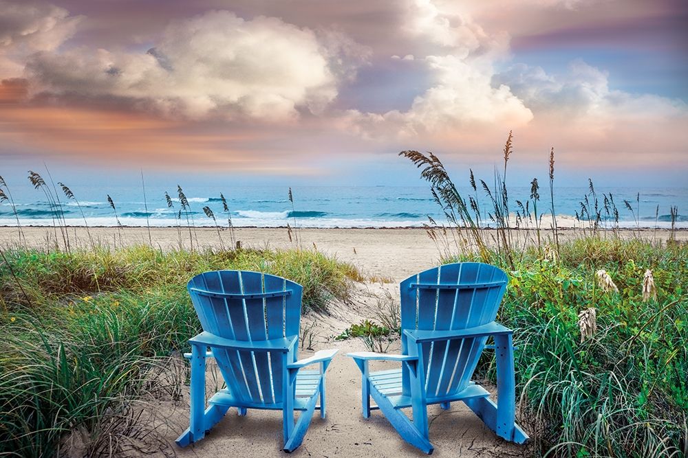 Wall Art Painting id:377222, Name: Shore Seats, Artist: Celebrate Life Gallery