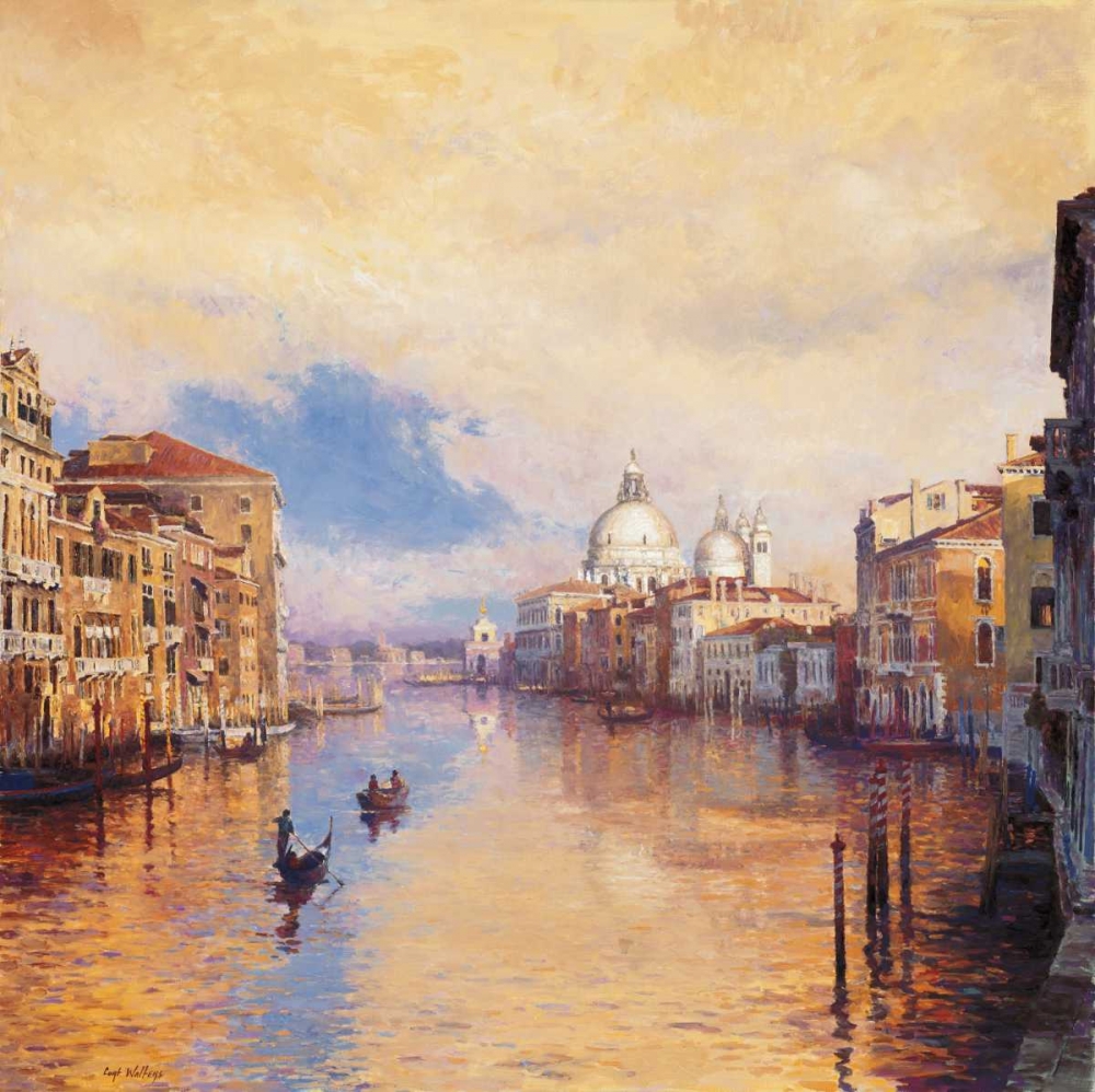 Wall Art Painting id:11429, Name: The Grand Canal, Artist: Walters, Curt
