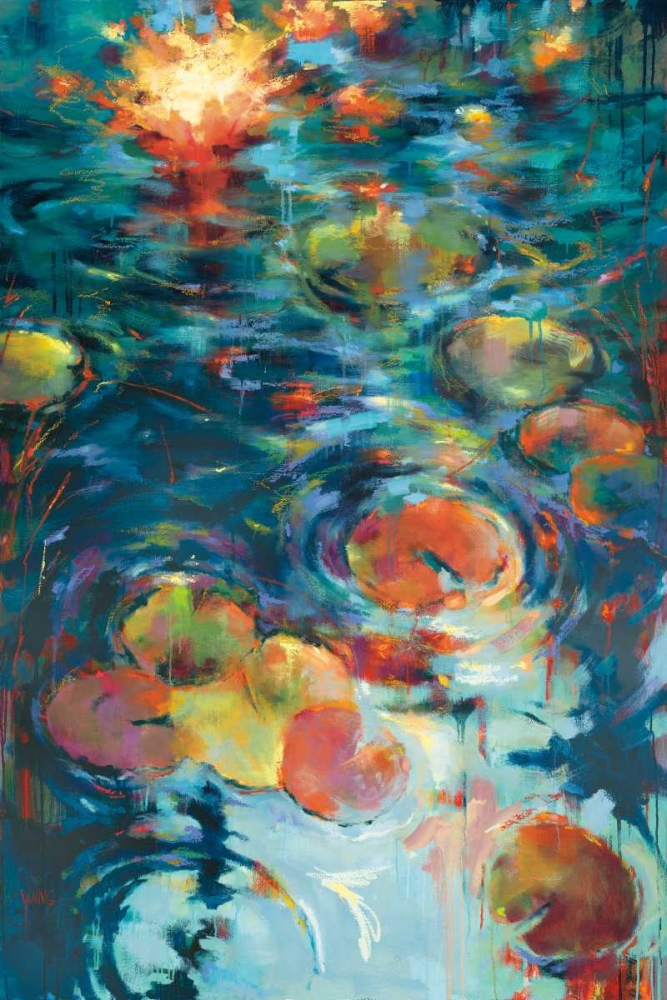 Wall Art Painting id:60039, Name: Dancing on Water, Artist: Young, Donna