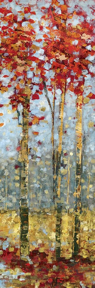 Wall Art Painting id:246921, Name: Crimson Woods II , Artist: Dolce, Carmen