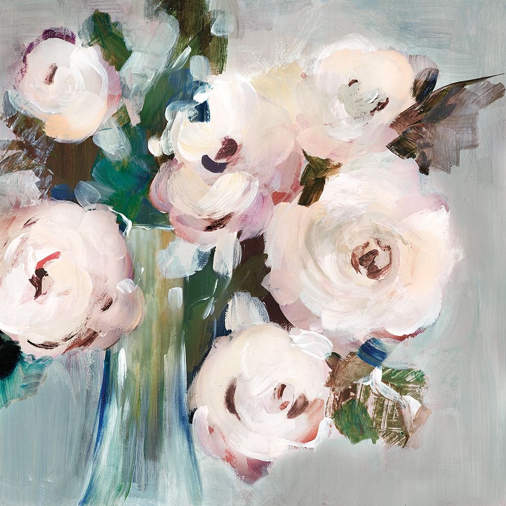 Wall Art Painting id:307448, Name: Pale Pink Bouquet I, Artist: Lera 