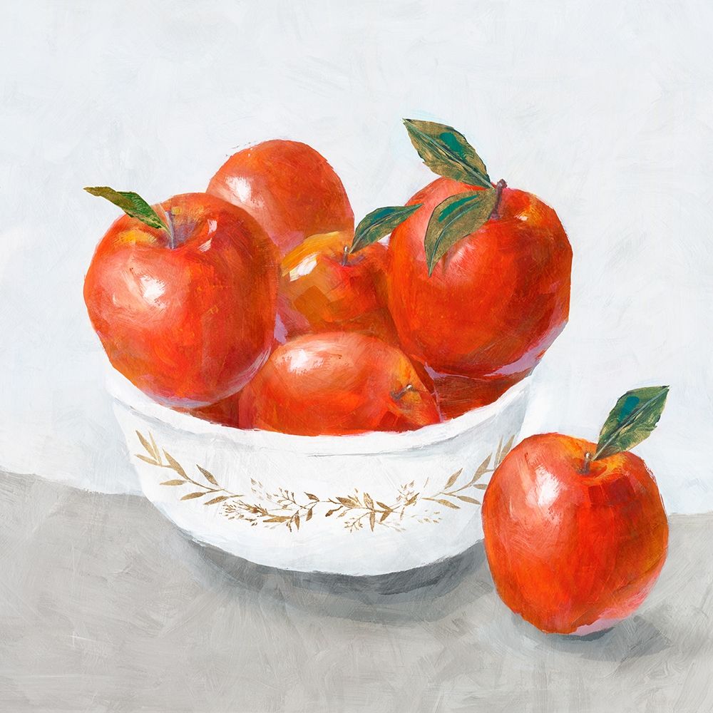 Wall Art Painting id:220119, Name: Apples , Artist: Isabelle Z