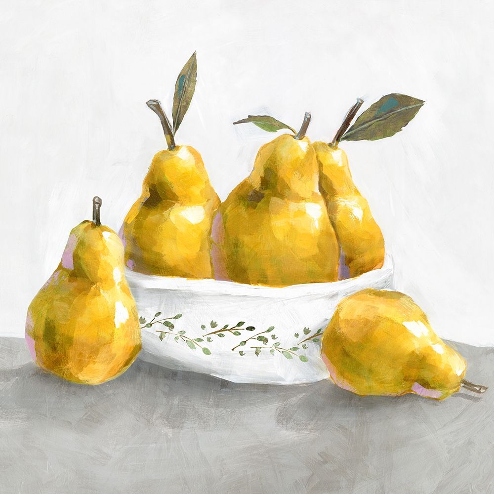 Wall Art Painting id:220120, Name: Pears, Artist: Isabelle Z