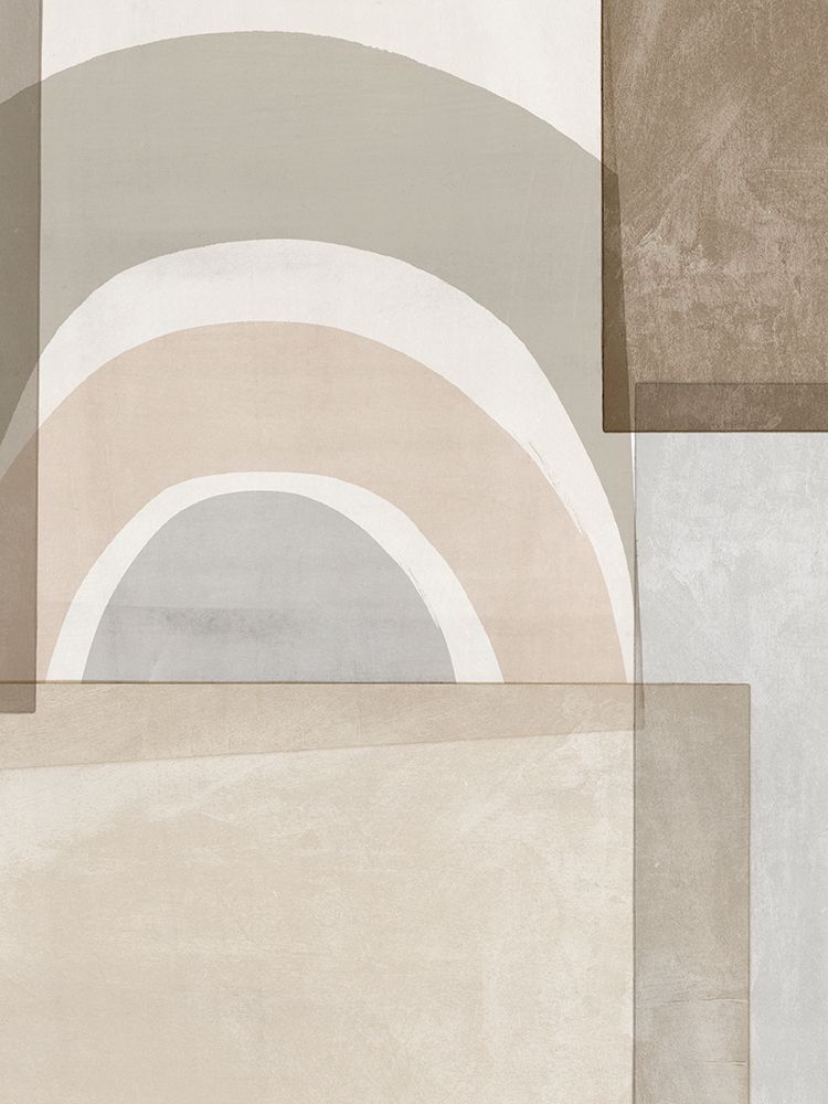 Wall Art Painting id:332709, Name: Beige Color Blocks, Artist: Isabelle Z