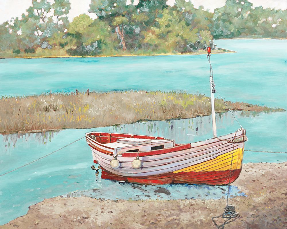 Wall Art Painting id:455138, Name: Fishing Boat II, Artist: Reynolds, Graham