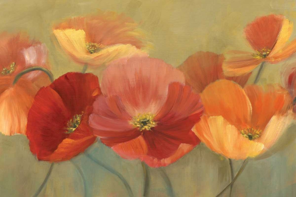 Wall Art Painting id:10835, Name: Summer Poppies, Artist: Iafrate, Sandra