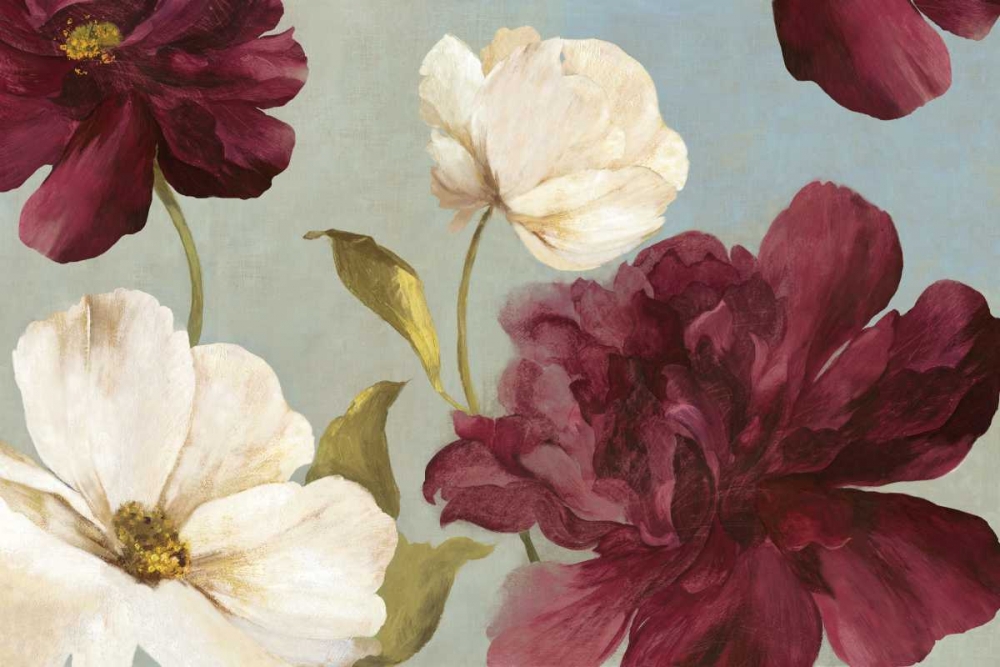 Wall Art Painting id:10872, Name: Deep Peonies II, Artist: Jensen, Asia