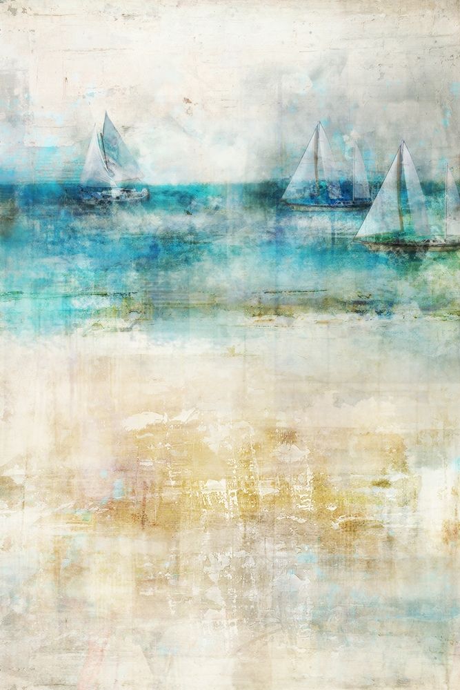 Wall Art Painting id:307804, Name: Ocean Blue II, Artist: Roko, Ken