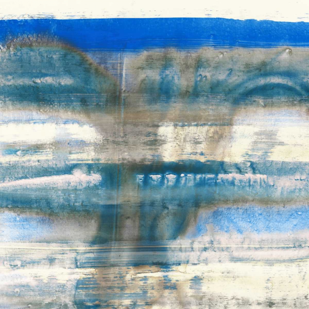 Wall Art Painting id:80073, Name: Blue Swim I, Artist: PI Galerie