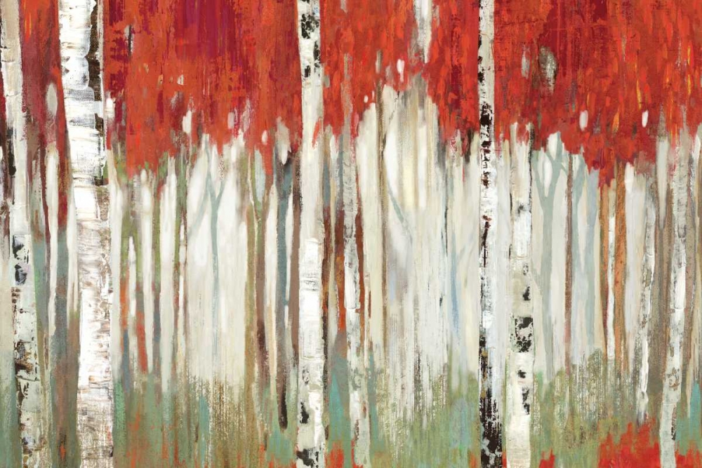 Wall Art Painting id:126618, Name: Red Landscape, Artist: Pearce, Allison