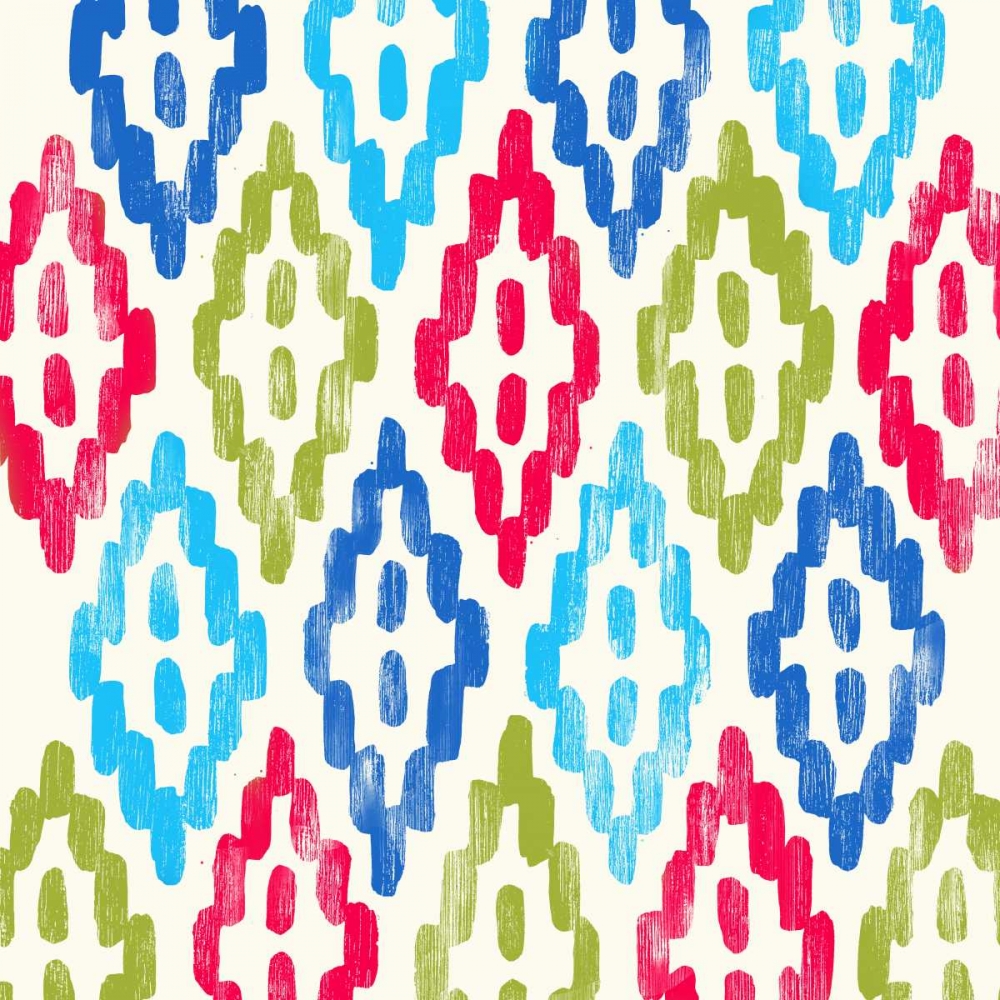 Art Print: Tribal Bright I