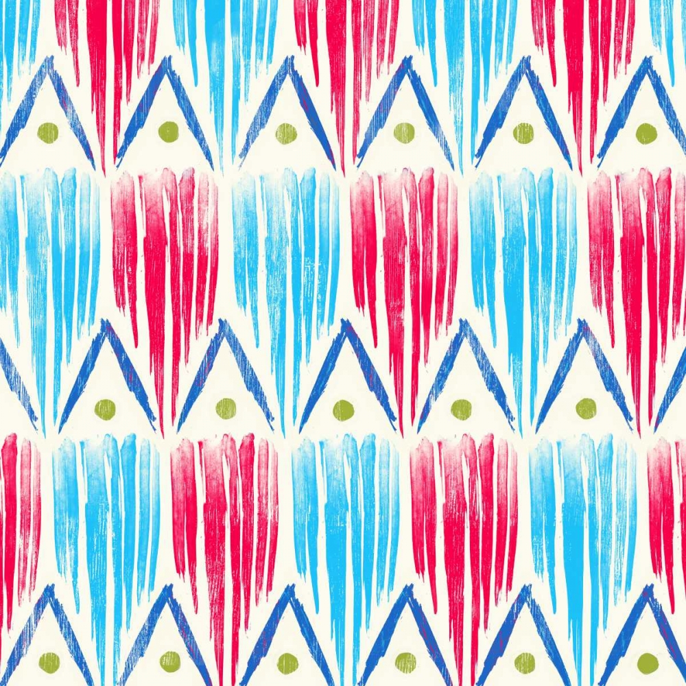 Art Print: Tribal Bright IV