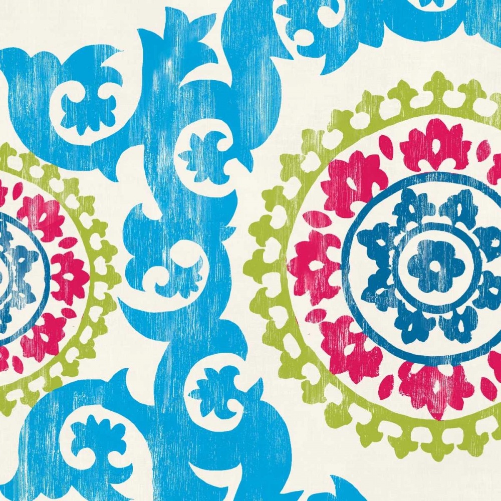 Art Print: Greek Islands Map White